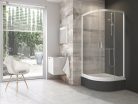 Blix BLCP4 80x80 SABINA zuhanykabin fehér+transparent