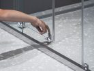 Blix II NBLCP4 80x80 zuhanykabin fekete+transparent