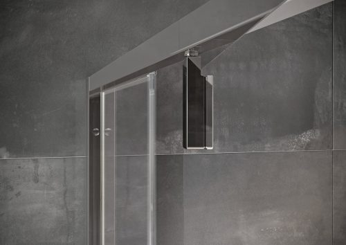 Nexty NSKK3-80 zuhanykabin fehér/króm+transparent