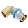 UNIDELTA 4008 press könyök, 26x3mm-3/4"K