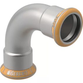   GEBERIT Mapress 2 tokos 90° Therm inox ív hűtésre/fűtésre, 18mm