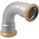 GEBERIT Mapress 2 tokos 90° Therm inox ív hűtésre/fűtésre, 18mm