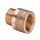 VIEGA 3525 menetes vörösöntvény csaphosszabbító 1"x20mm