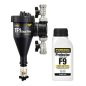   FERNOX TF1 Total filter mágneses iszapleválasztó golyócsappal és Protector + Filter Fluid 9 folyadékkal, 1"