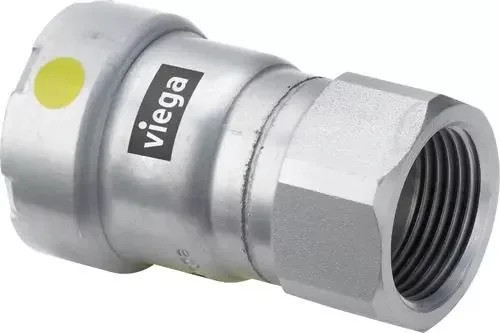VIEGA 4612 Megapress G belső menetes átmeneti idom gázra, 3/4" x 1/2" B