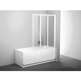 VS3 115 kádparaván fehér+transparent