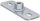 FISCHER GPS M10 alaplap, 120x40x4mm