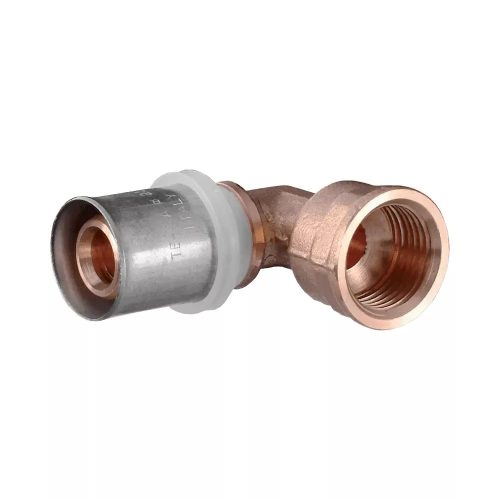 TE-SA press belső menetes könyök idom, 16x2 mm - 1/2" B


