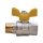 TECNOVIELLE golyóscsap gázra 3/4" fix KB