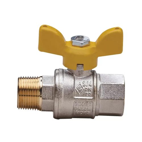 TECNOVIELLE golyóscsap gázra 1" fix KB
