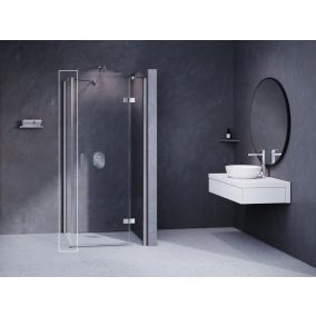 SmartLine SMPS 90 fix oldalfal jobb króm+transparent