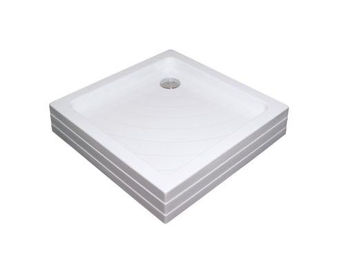 Angela 90x90 zuhanytálca PU fehér