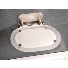 Chrome ülőke Clear/rozsdamentes