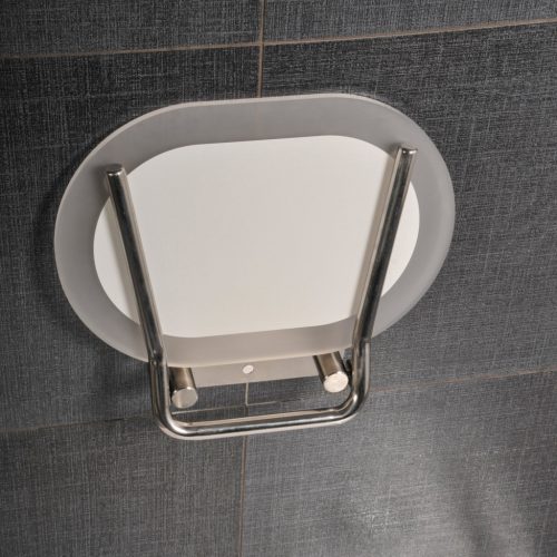 Chrome ülőke Clear/rozsdamentes