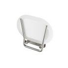 Chrome ülőke Clear/rozsdamentes