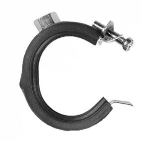   CONCEPT egycsavaros gumis csőbilincs, M8/M10 anya, 102-116 mm, 4"