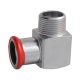 FixTrend Steel Press szénacél könyök, rövid, 18mm tok - 3/4"K
