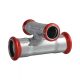 FixTrend Steel Press szénacél kitérő keresztidom 35 - 22 - 35 - 22mm