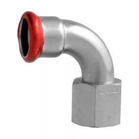   FixTrend Steel Press szénacél ív, 90°, 18mm tok-1/2"B
