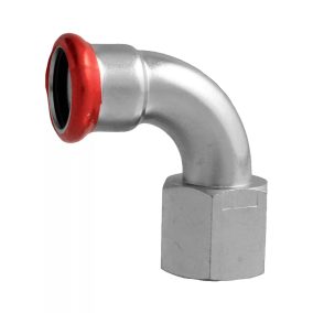   FixTrend Steel Press szénacél ív, 90°, 22mm tok-3/4"B