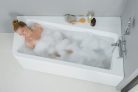 10° akrilkád 160x95 jobbos fehér