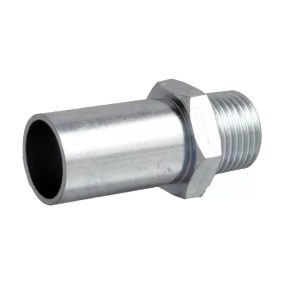   FixTrend Steel Press szénacél külső menetes BETOLÓ átmeneti idom, 22mmx1/2"K