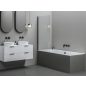 City Slim 180 x 80 akrilkád fehér
