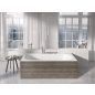 City Slim 180 x 80 akrilkád fehér