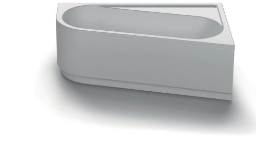 Chrome akrilkád 170x105 jobbos, fehér