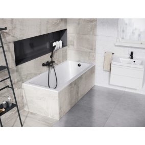 10° akrilkád Slim 170x75 fehér