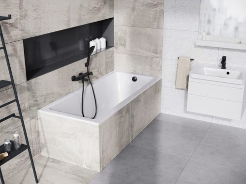 10° akrilkád Slim 170x75 fehér