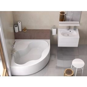 Gentiana 150x150 akrilkád (hófehér)