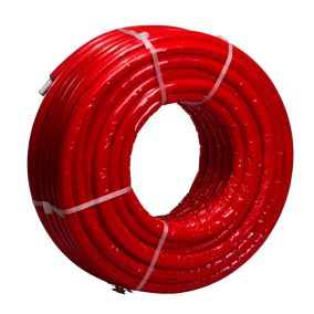   CONCEPT MLC S4 PE-RT/Al/PE-RT piros színű ötrétegű szigetelt cső, 16x2 mm,100m / tekercs