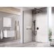 Walk-In Wall Szett 60, zuhanykabin fekete+transparent