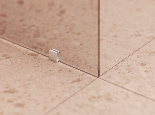 Walk-In Wall Szett 70, zuhanykabin matt fehér+transparent