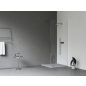 Walk-In Wall Szett 80, zuhanykabin krómhatású+transparent