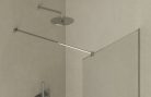 Walk-In Air Wall 90 zuhanykabin krómhatású+transparent