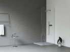 Walk-In Wall Szett 100, zuhanykabin krómhatású+transparent