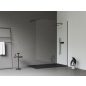 Walk-In Wall Szett 160, zuhanykabin fekete+transparent