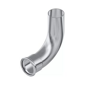 FixTrend Inox press 1 tokos ív 90°, 76.1 mm