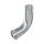 FixTrend Inox press 1 tokos ív 90°, 76.1 mm
