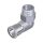 FixTrend Inox press könyök külső menettel, 28 mm - 1" 
