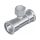 FixTrend Inox press T-idom, menetes ággal, 54 - 2" - 54 mm
