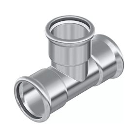 FixTrend Inox press egál T-idom, 18 mm