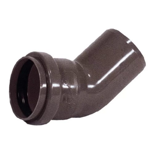 PIPELIFE KAB PVC lefolyó könyök 45°, 110mm