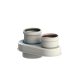 TRICOX PAD5020 osztó adapter PPs/alu 60/100 - 2 x 80 mm