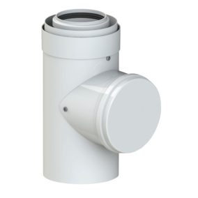   TRICOX PAEE60C koncentrikus ellenőrző idom PPs/alu 80/125 mm