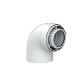   TRICOX PAKÖ601C koncentrikus könyök 87° PPs/alu 80/125 mm