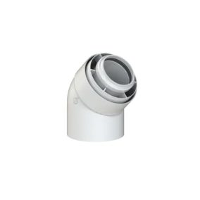   TRICOX PAKÖ602C koncentrikus könyök 45° PPs/alu 80/125 mm 2db
