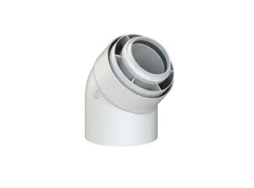TRICOX PAKÖ602C koncentrikus könyök 45° PPs/alu 80/125 mm 2db